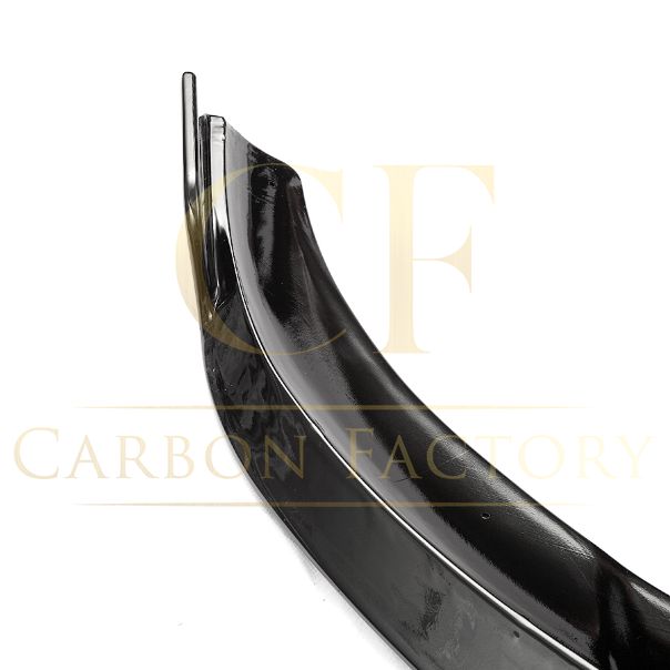 Mercedes Benz W117 CLA Brabus Style Gloss Black Front Splitter 17-19 by Carbon Factory-Carbon Factory