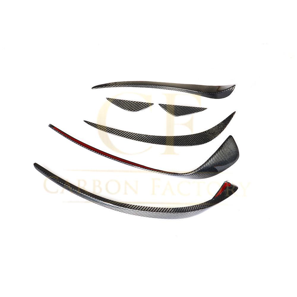 Mercedes Benz W117 CLA Carbon Fibre Front Canards Sets 13-16 by Carbon Factory-Carbon Factory