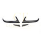 Mercedes Benz W117 CLA Carbon Fibre Rear Bumper Trims 4 pcs 13-15 by Carbon Factory-Carbon Factory