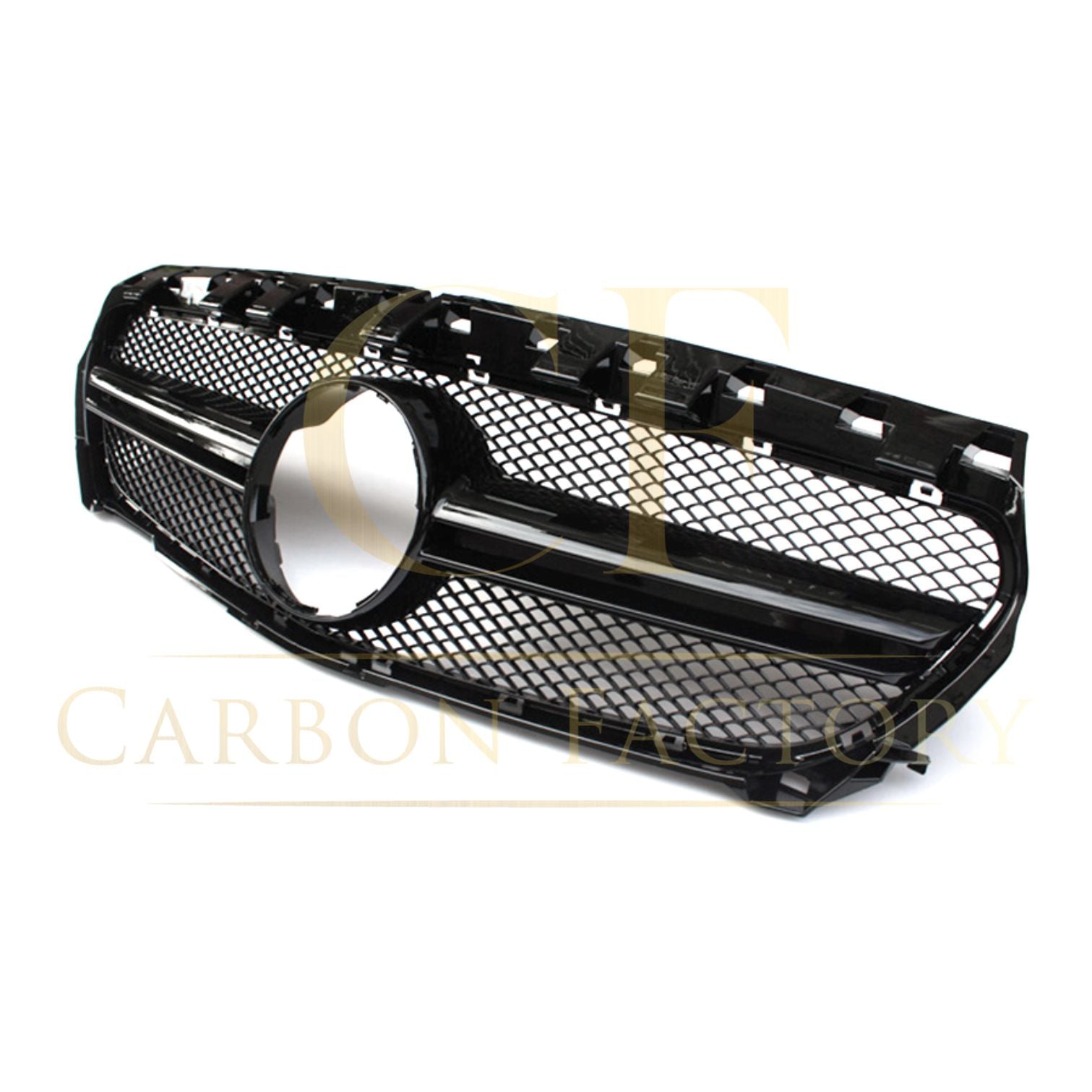 Mercedes Benz W117 CLA-Class AMG Style Front Grille 13-15 by Carbon Factory-Carbon Factory