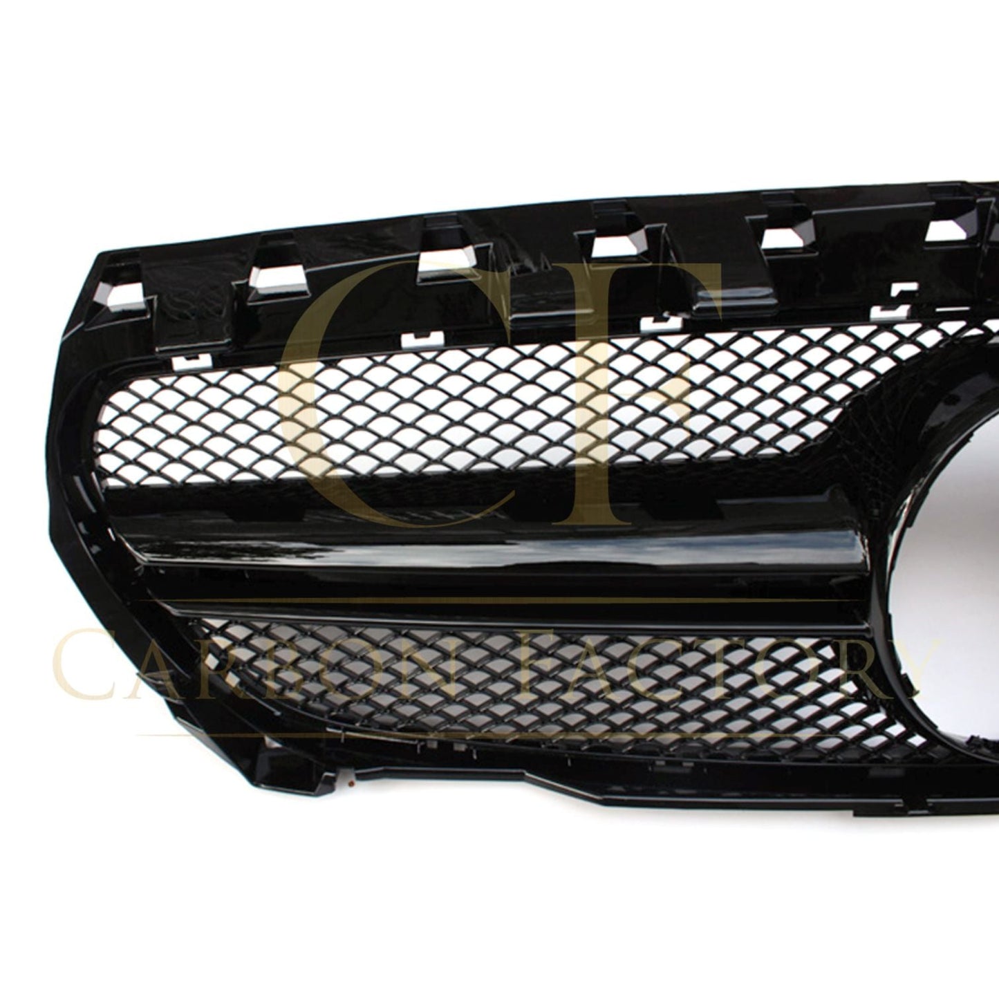 Mercedes Benz W117 CLA-Class AMG Style Front Grille 13-15 by Carbon Factory-Carbon Factory