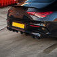 Mercedes Benz W118 CLA Brabus Style Gloss Black Rear diffuser & Exhaust Tips 19-Present by Carbon Factory-Carbon Factory