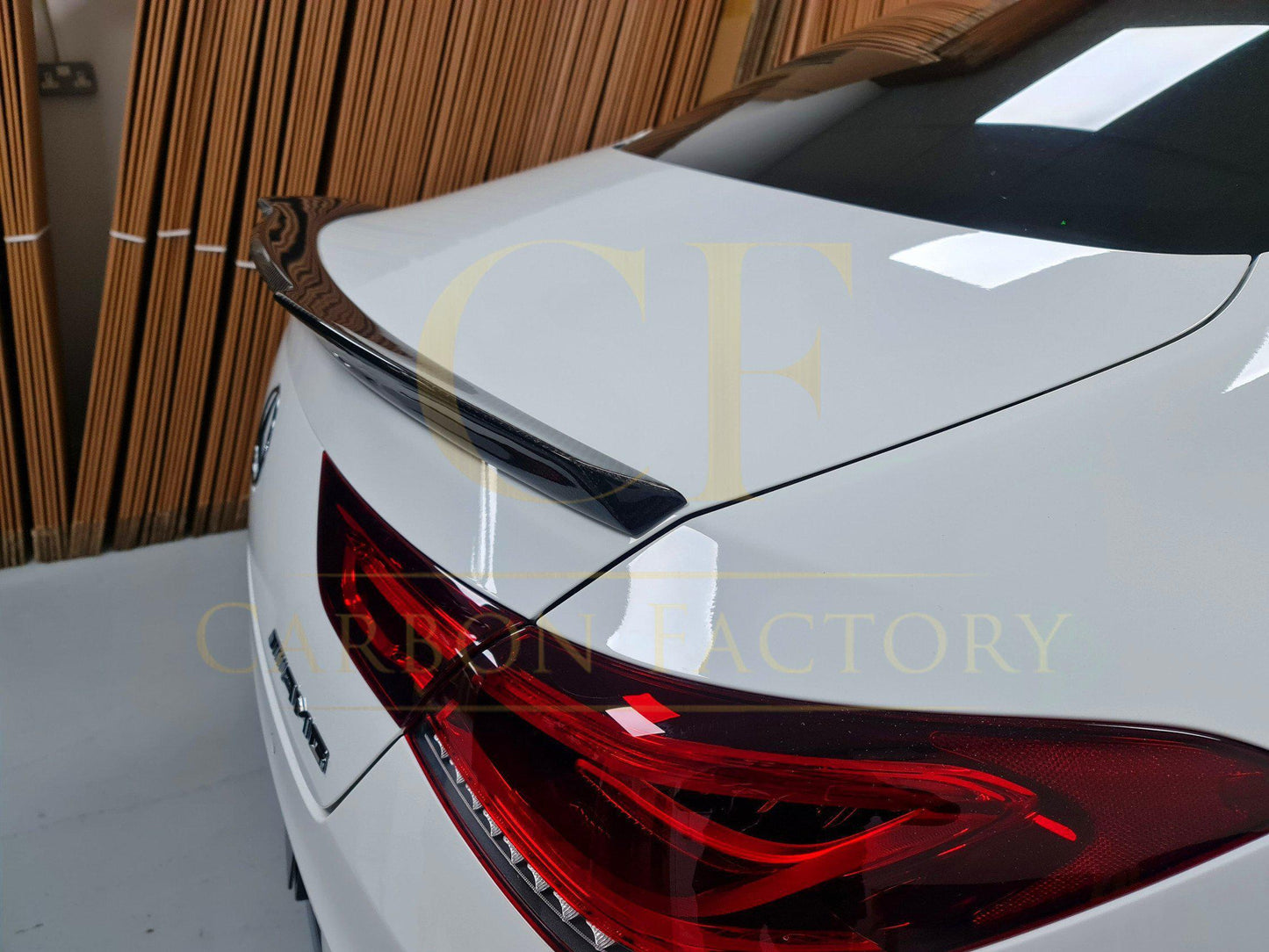 Mercedes Benz W118 CLA FD Style Pre-preg Carbon Fibre Boot Spoiler 20-Present by Carbon Factory-Carbon Factory