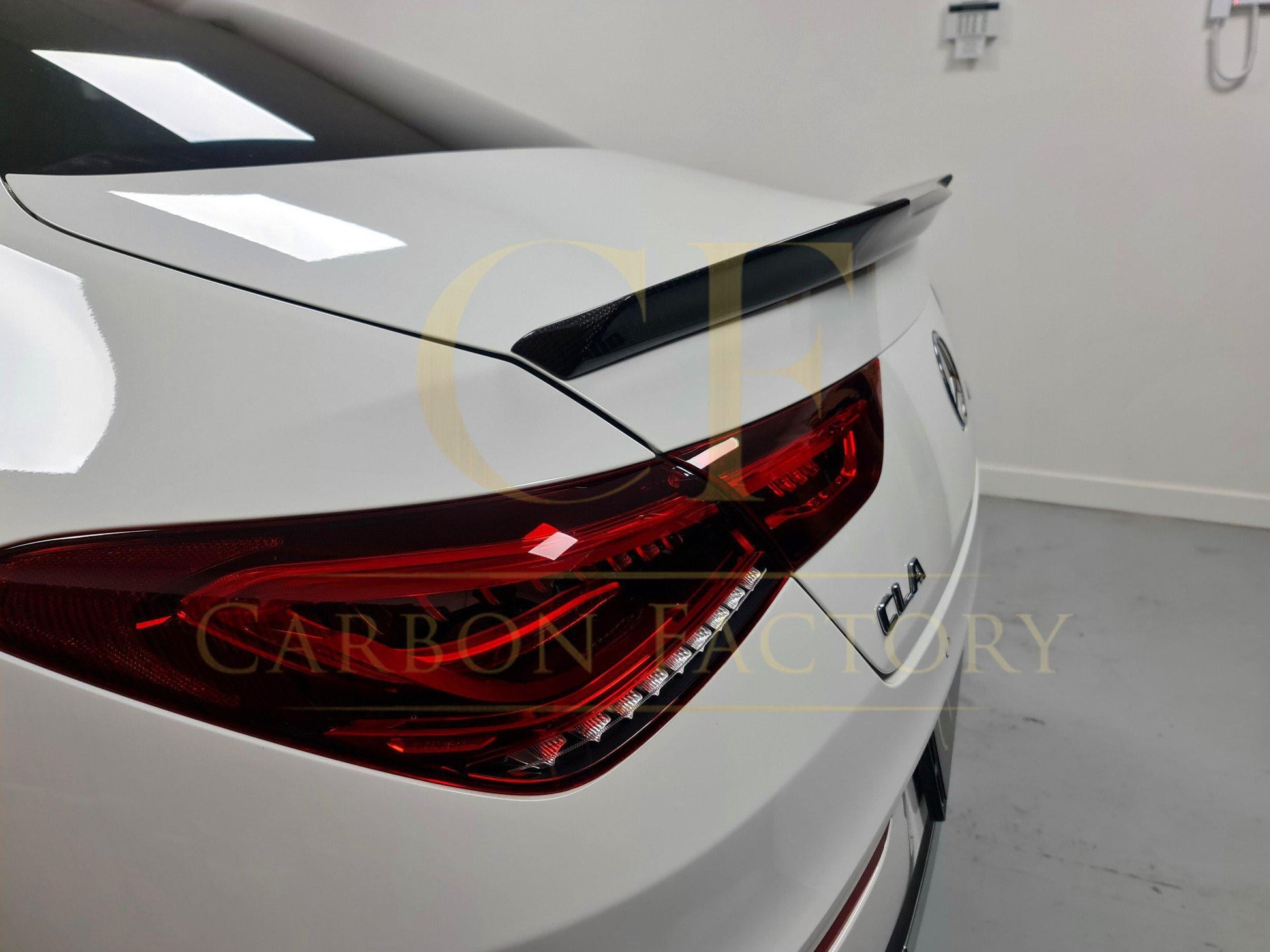 Mercedes Benz W118 CLA FD Style Pre-preg Carbon Fibre Boot Spoiler 20-Present by Carbon Factory-Carbon Factory