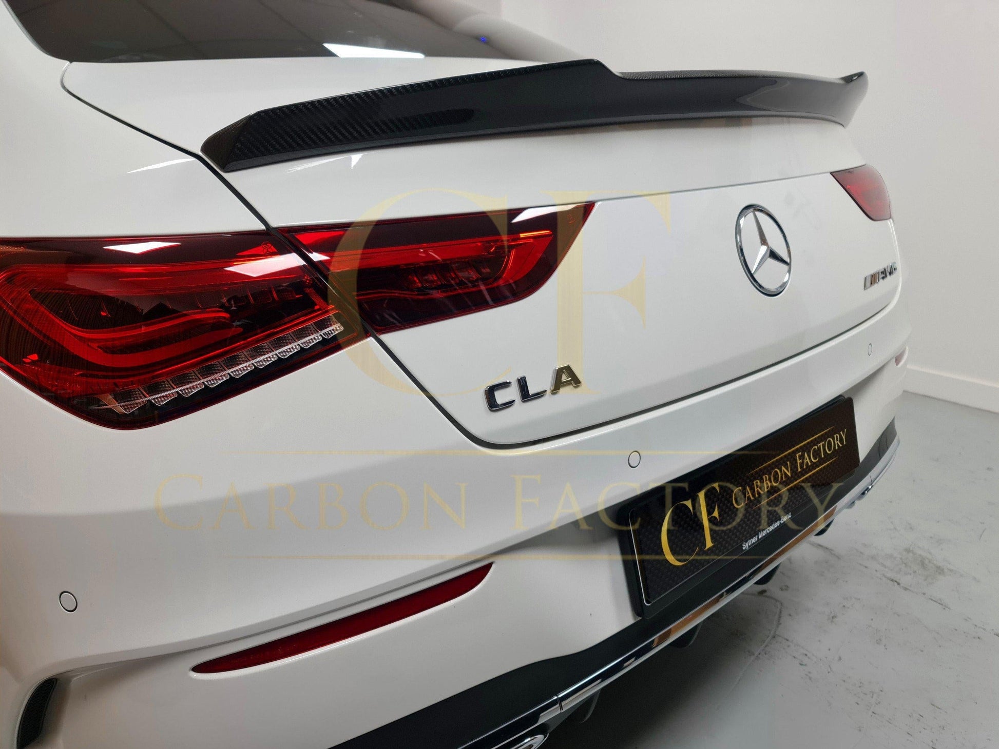 Mercedes Benz W118 CLA FD Style Pre-preg Carbon Fibre Boot Spoiler 20-Present by Carbon Factory-Carbon Factory