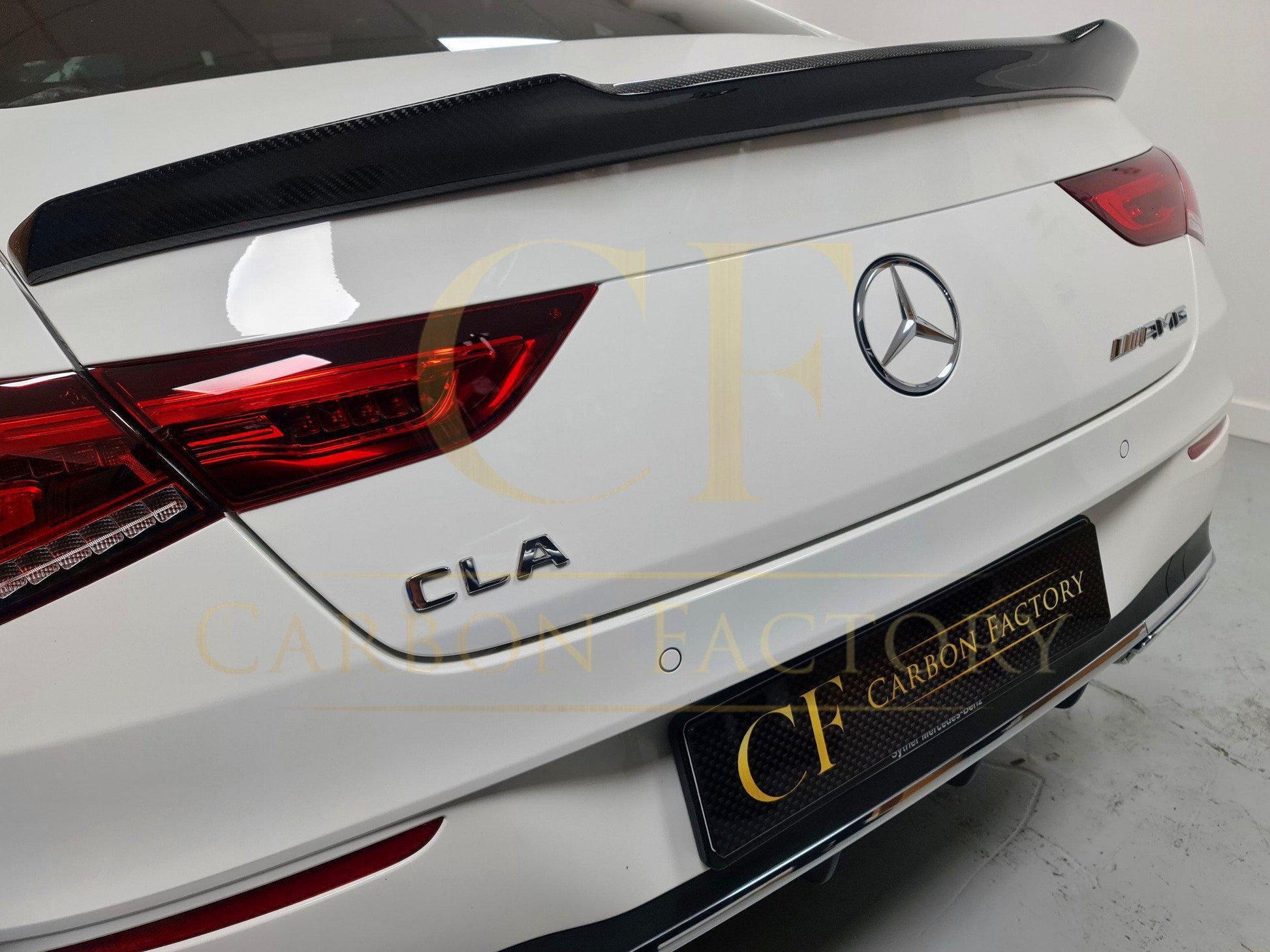 Mercedes Benz W118 CLA FD Style Pre-preg Carbon Fibre Boot Spoiler 20-Present by Carbon Factory-Carbon Factory