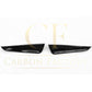 Mercedes Benz W176 A Class AMG Carbon Fibre Canards Winglets Splitter 16-18 8 pcs by Carbon Factory-Carbon Factory