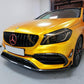 Mercedes Benz W176 A Class AMG Carbon Fibre Canards Winglets Splitter 16-18 8 pcs by Carbon Factory-Carbon Factory