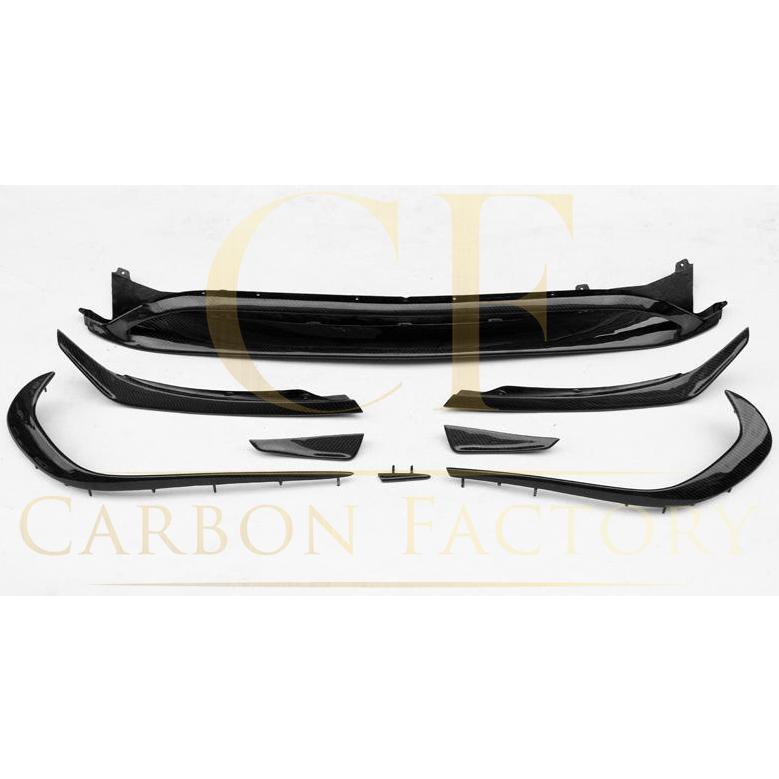 Mercedes Benz W176 A Class AMG Carbon Fibre Canards Winglets Splitter 16-18 8 pcs by Carbon Factory-Carbon Factory