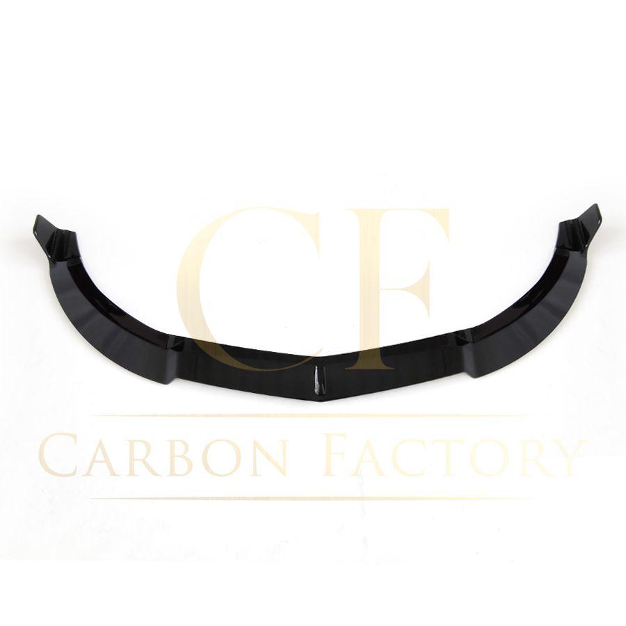 Mercedes Benz W176 A Class AMG Style Gloss Black Front Splitter 13-15 by Carbon Factory-Carbon Factory