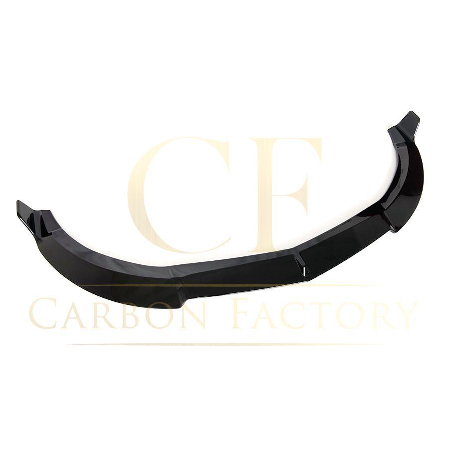 Mercedes Benz W176 A Class AMG Style Gloss Black Front Splitter 13-15 by Carbon Factory-Carbon Factory