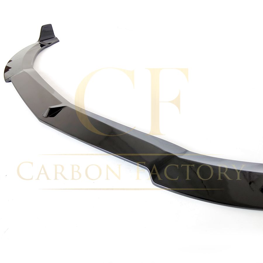 Mercedes Benz W176 A Class AMG Style Gloss Black Front Splitter 13-15 by Carbon Factory-Carbon Factory