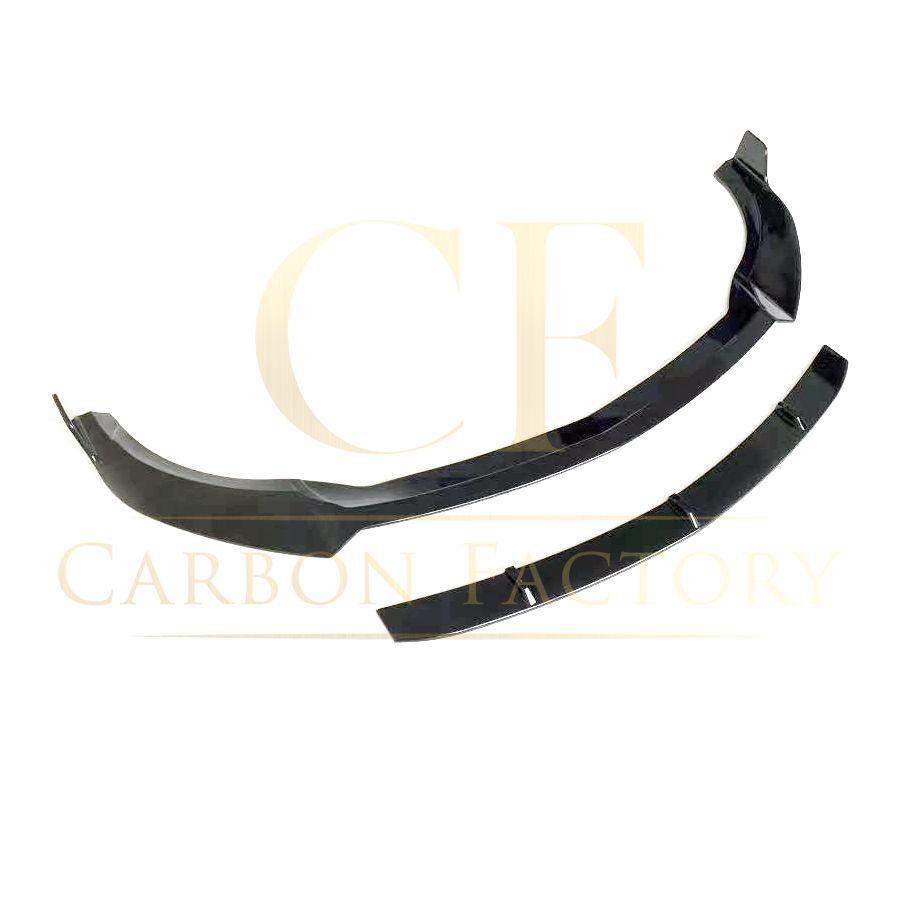 Mercedes Benz W176 A Class Brabus Style Gloss Black Front Splitter 16-18 by Carbon Factory-Carbon Factory