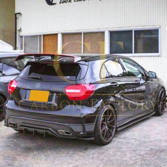 Mercedes Benz W176 A Class C117 Coupe VRS Style Carbon Fibre Side Skirts 13-18 by Carbon Factory-Carbon Factory