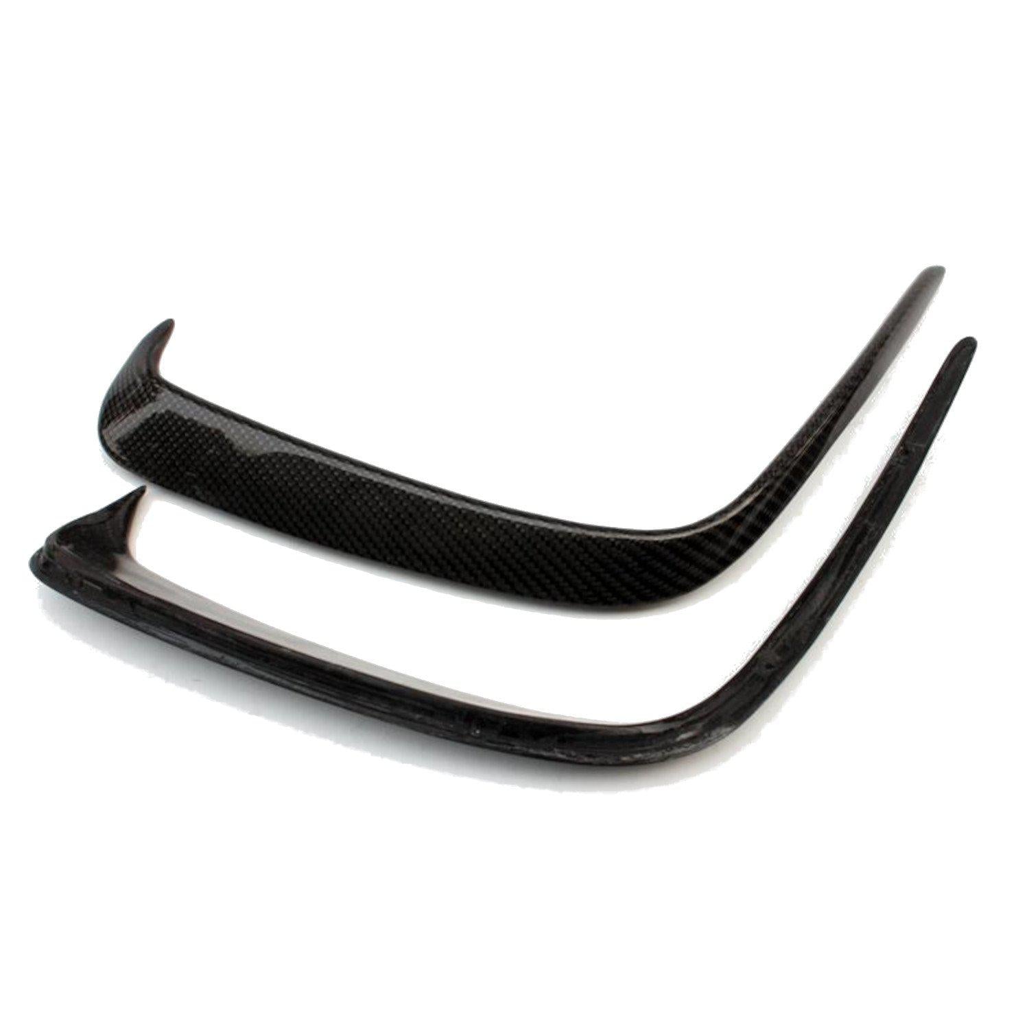 Mercedes Benz W176 A Class Carbon Fibre Rear Bumper Trims 13-18 by Carbon Factory-Carbon Factory