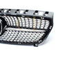 Mercedes Benz W176 A Class Diamond Style Front Grille 12-15 by Carbon Factory-Carbon Factory