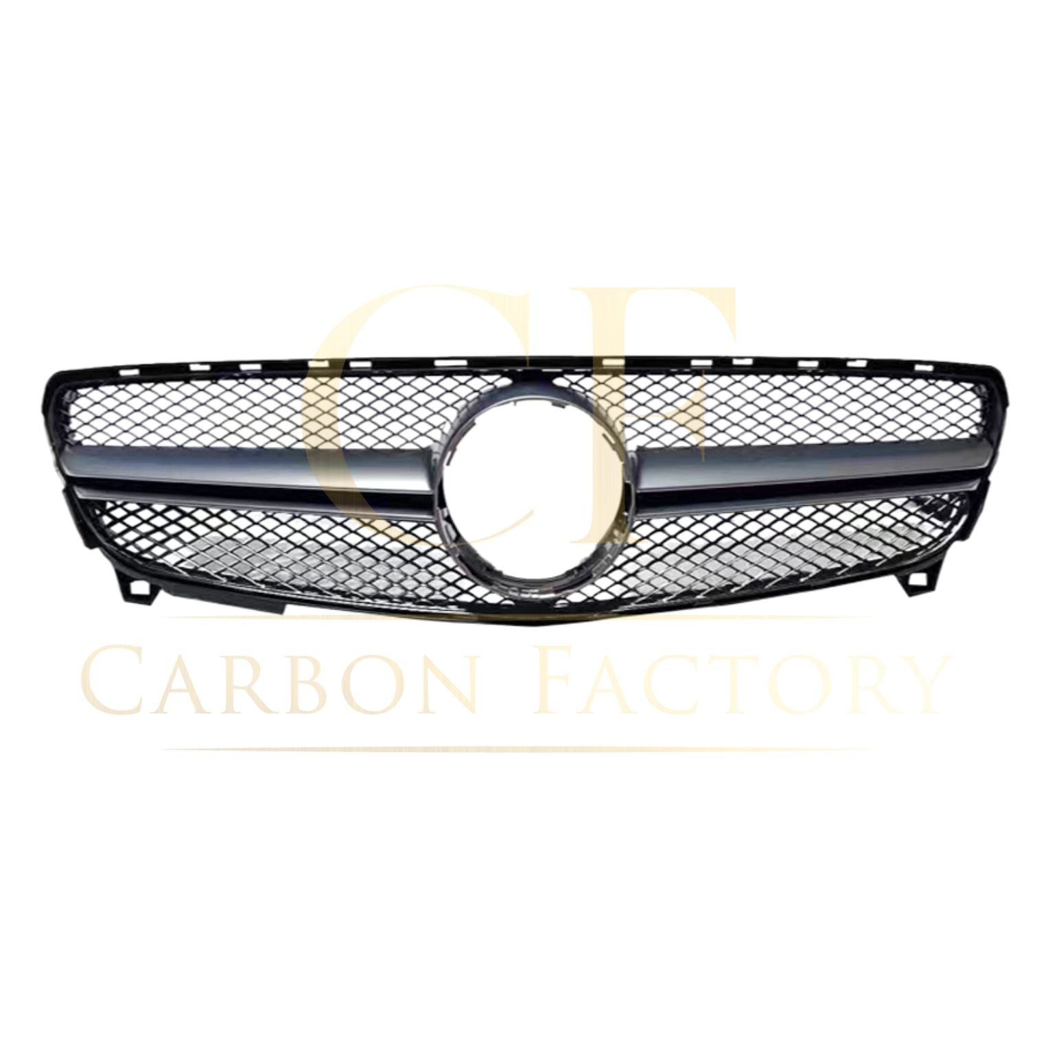 Mercedes Benz W176 Facelift A Class AMG Style Front Grille 16-18 by Carbon Factory-Carbon Factory