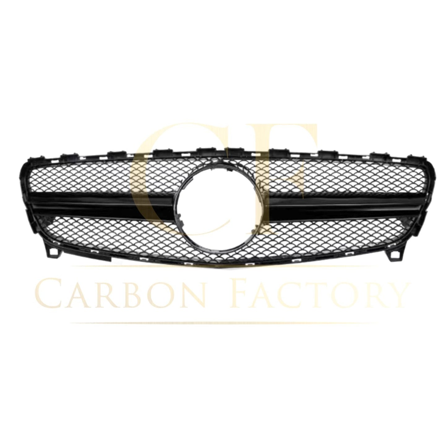 Mercedes Benz W176 Facelift A Class AMG Style Front Grille 16-18 by Carbon Factory-Carbon Factory