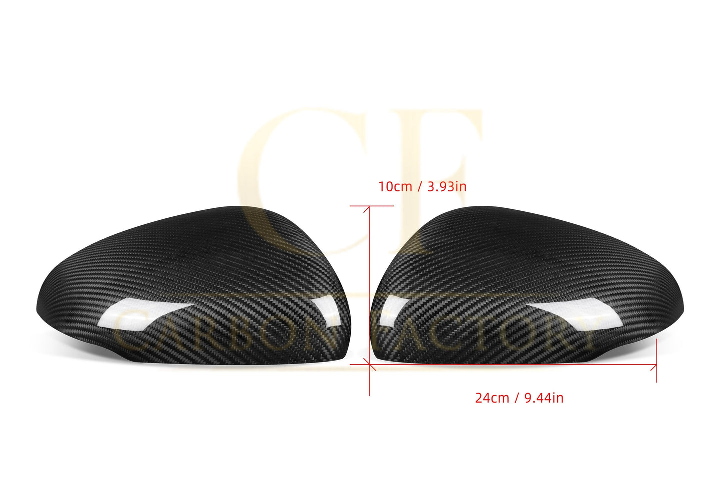 Mercedes Benz W177 A Class CLA Pre-Preg Carbon Fibre Replacement Mirror Covers 19-Present by Carbon Factory-Carbon Factory