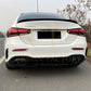 Mercedes Benz W177 A Class Saloon V Style Gloss Black Boot Spoiler 18-Present by Carbon Factory-Carbon Factory