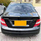 Mercedes Benz W204 C Class Saloon AMG Style Gloss Black Boot Spoiler 07-14 by Carbon Factory-Carbon Factory