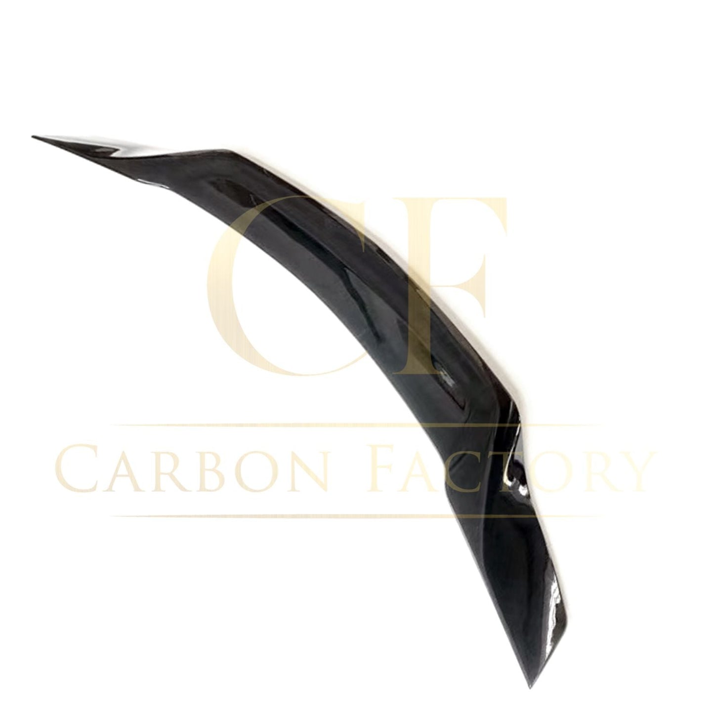 Mercedes Benz W204 C Class Saloon R Style Gloss Black Boot Spoiler 07-14 by Carbon Factory-Carbon Factory