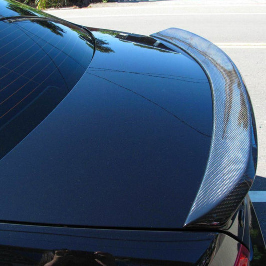 Mercedes Benz W204 C Class V Style Carbon Fibre Boot Spoiler 07-13 by Carbon Factory-Carbon Factory