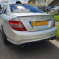 Mercedes Benz W204 C63 & C class Pre-facelift AMG Style Carbon Fibre Rear Diffuser 07-10 by Carbon Factory-Carbon Factory