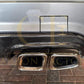 Mercedes Benz W204 C63 & C class Pre-facelift AMG Style Carbon Fibre Rear Diffuser 07-10 by Carbon Factory-Carbon Factory