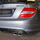 Mercedes Benz W204 C63 & C class Pre-facelift AMG Style Carbon Fibre Rear Diffuser 07-10 by Carbon Factory-Carbon Factory