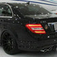 Mercedes Benz W204 C63 & C class Pre-facelift Carbon Fibre Big Fin Rear Diffuser 07-10 by Carbon Factory-Carbon Factory