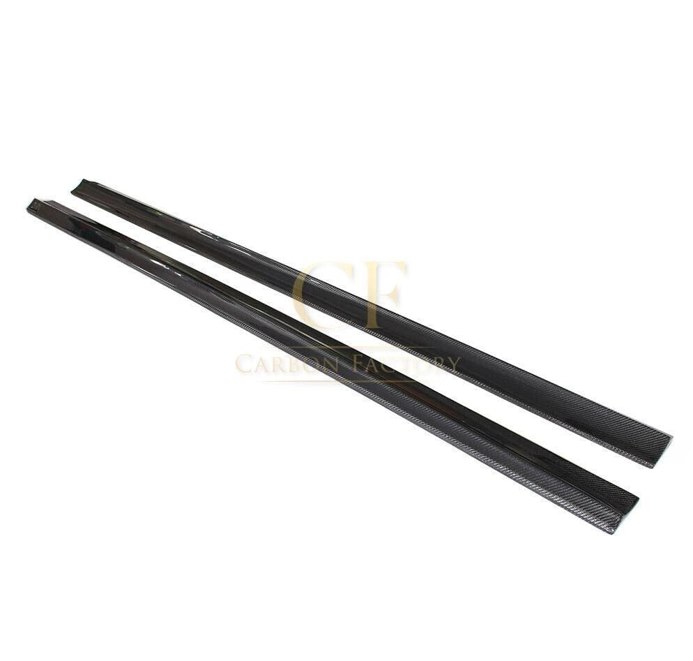 Mercedes Benz W204 C63 Facelift Carbon Fibre Side Skirt 12-14 by Carbon Factory-Carbon Factory