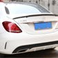 Mercedes Benz W205 C Class Brabus Style Carbon Fibre Boot Spoiler 15-21 by Carbon Factory-Carbon Factory