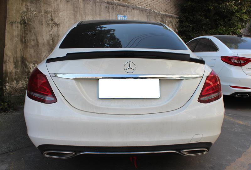 Mercedes Benz W205 C Class C74 Style Carbon Fibre Boot Spoiler 15-21 by Carbon Factory-Carbon Factory