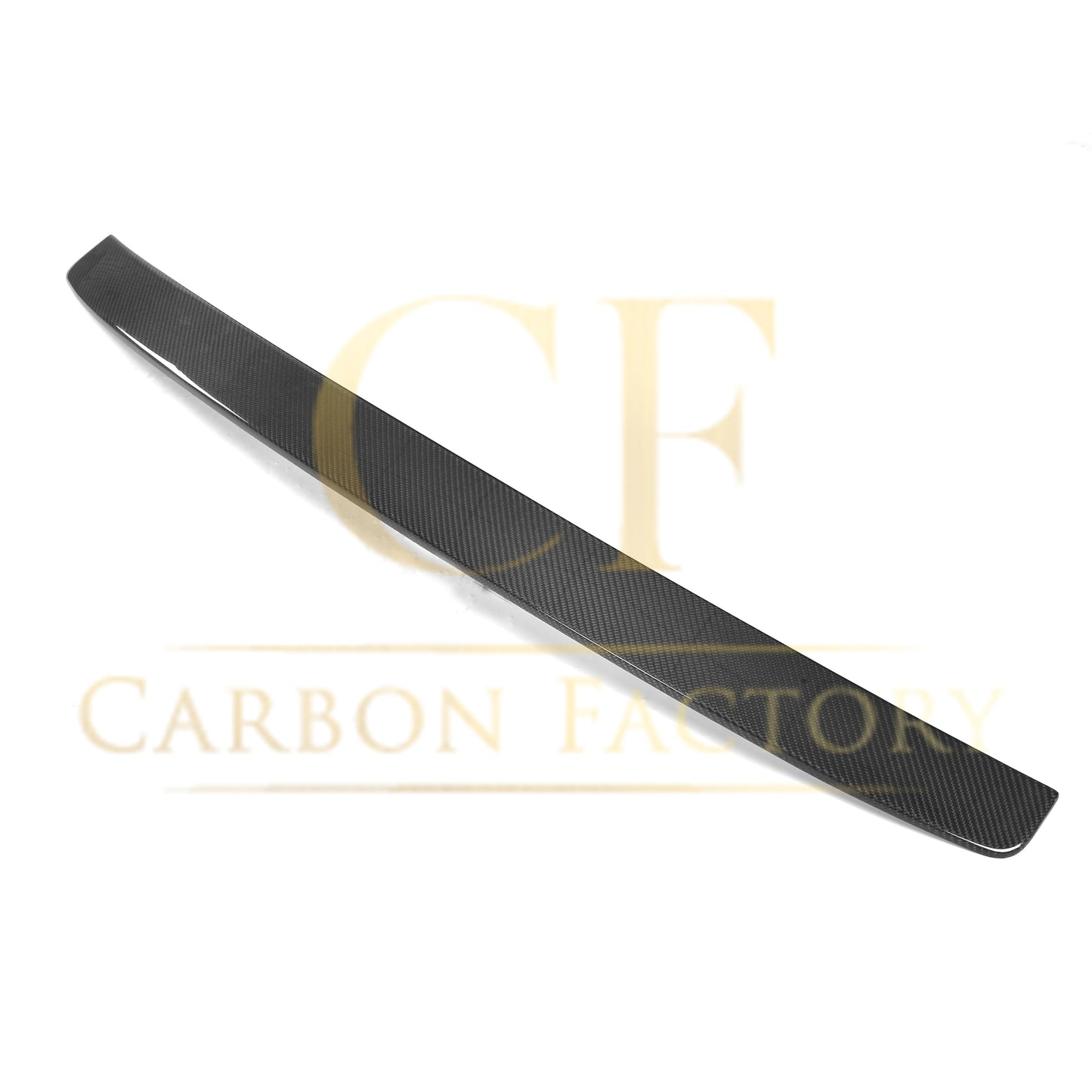 Mercedes Benz W205 C Class Coupe V Style Carbon Fibre Roof Spoiler 15-21 by Carbon Factory-Carbon Factory