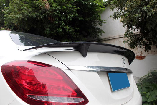 Mercedes Benz W205 C Class RT Style Carbon Fibre Boot Spoiler 15-21 by Carbon Factory-Carbon Factory