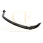 Mercedes Benz W205 C Class V Gloss Black Front Splitter 19-21 by Carbon Factory-Carbon Factory