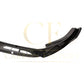 Mercedes Benz W205 C Class V Gloss Black Front Splitter 19-21 by Carbon Factory-Carbon Factory