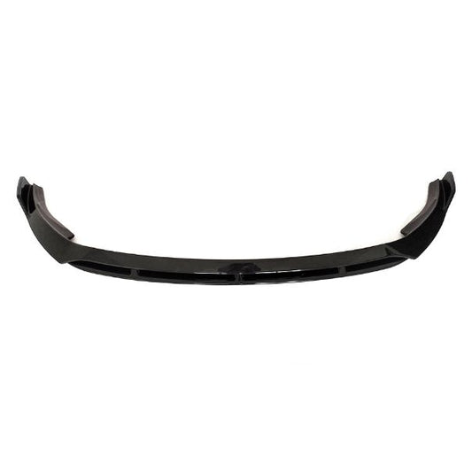 Mercedes Benz W205 C Class V Gloss Black Front Splitter 19-21 by Carbon Factory-Carbon Factory