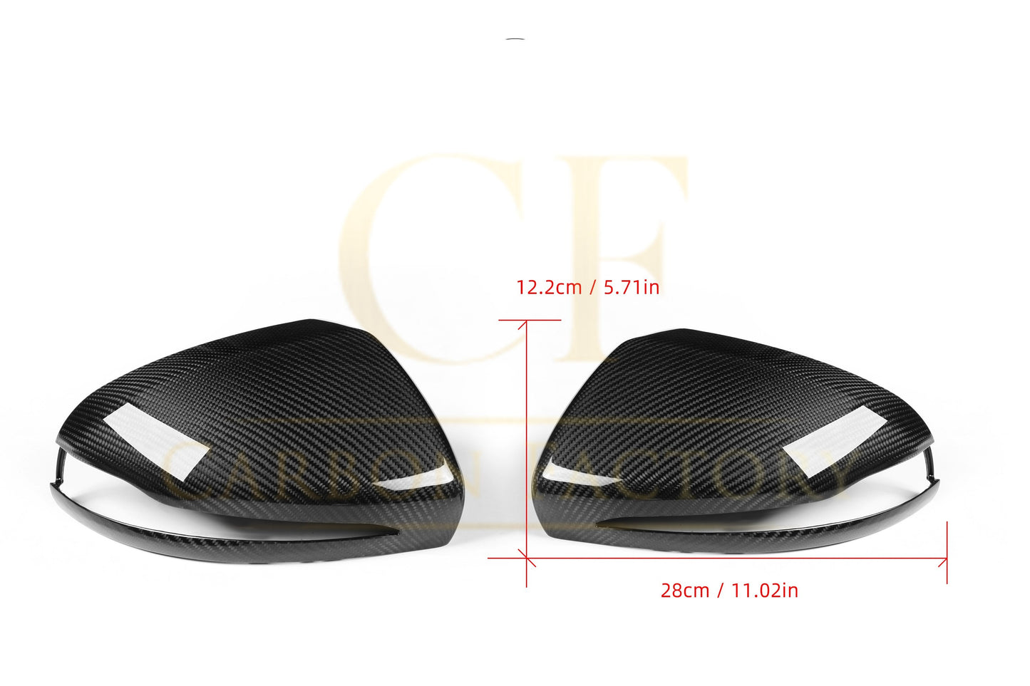 Mercedes Benz W205 W213 W253 W222 Pre-preg Carbon Fibre Replacement Mirror Covers by Carbon Factory-Carbon Factory