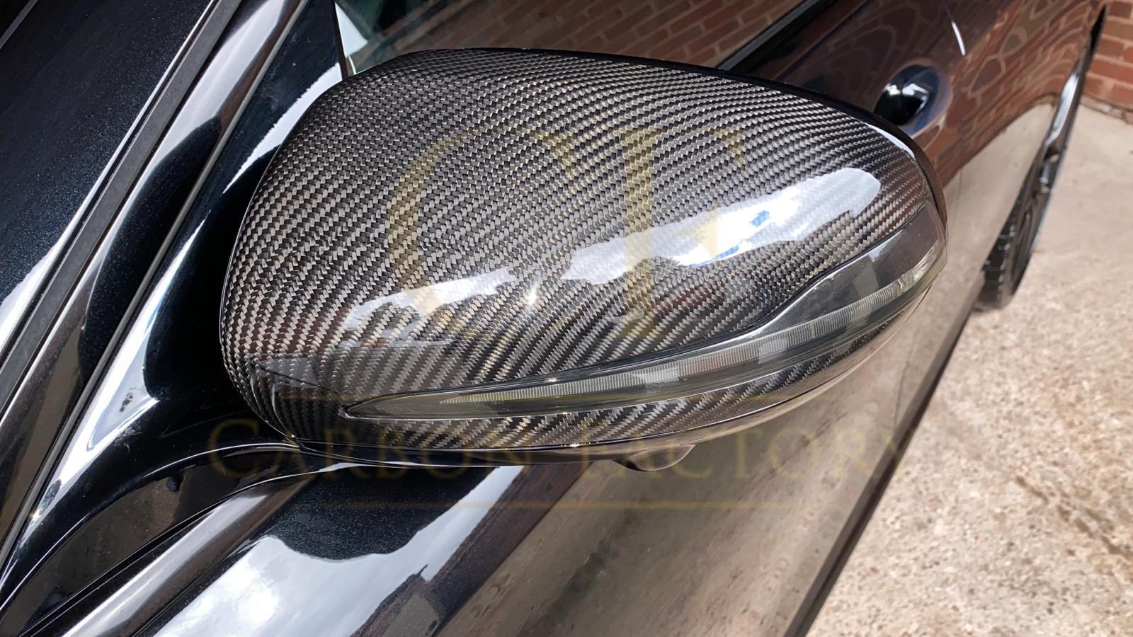 Mercedes Benz W205 W213 W253 W222 Pre-preg Carbon Fibre Replacement Mirror Covers by Carbon Factory-Carbon Factory