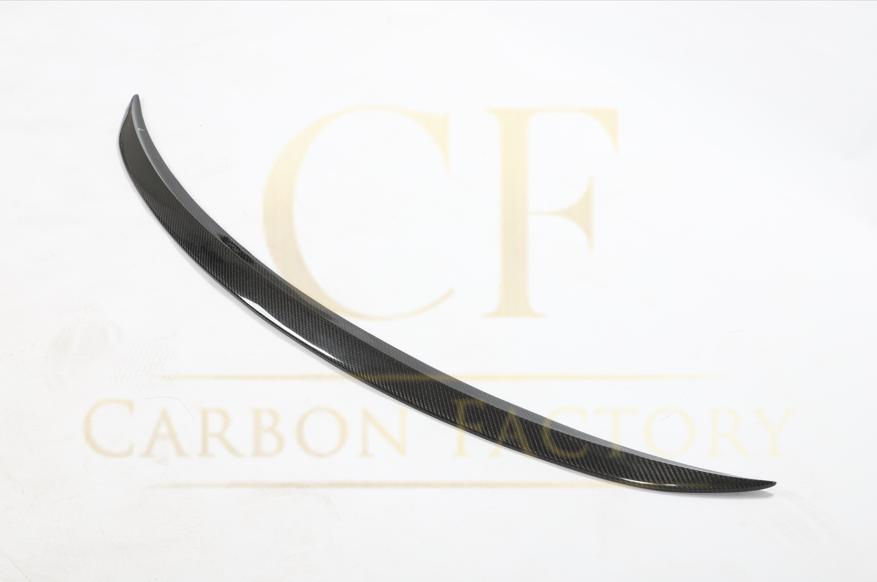 Mercedes Benz W206 C Class 4 Door AMG Style Carbon Fibre Boot Spoiler 19-Present-Carbon Factory