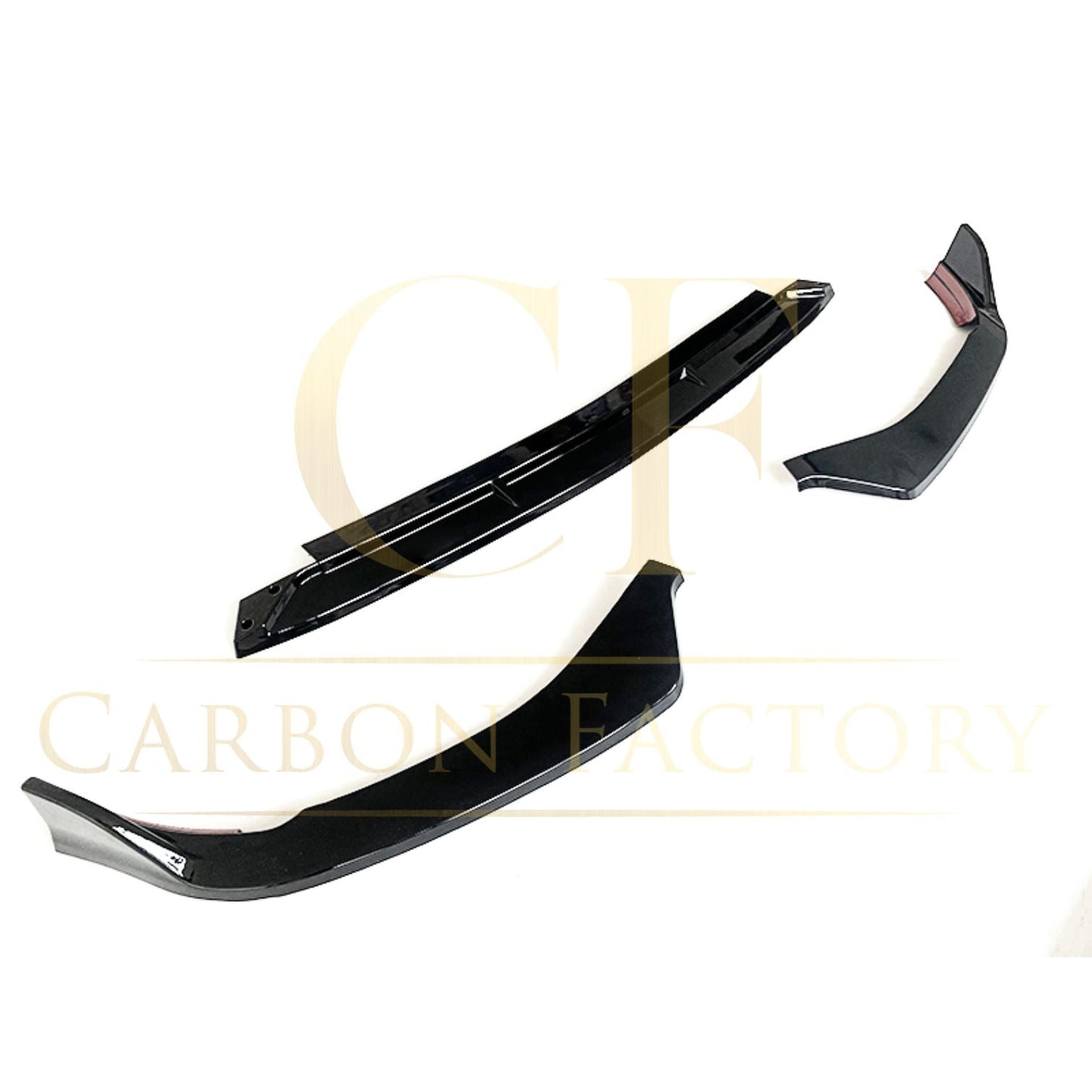 Mercedes Benz W206 C Class Brabus Style Gloss Black Front Splitter 22-Present by Carbon Factory-Carbon Factory