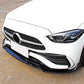 Mercedes Benz W206 C Class Brabus Style Gloss Black Front Splitter 22-Present by Carbon Factory-Carbon Factory