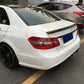 Mercedes Benz W212 E Class Saloon V Style Carbon Fibre Boot Spoiler 10-17 by Carbon Factory-Carbon Factory