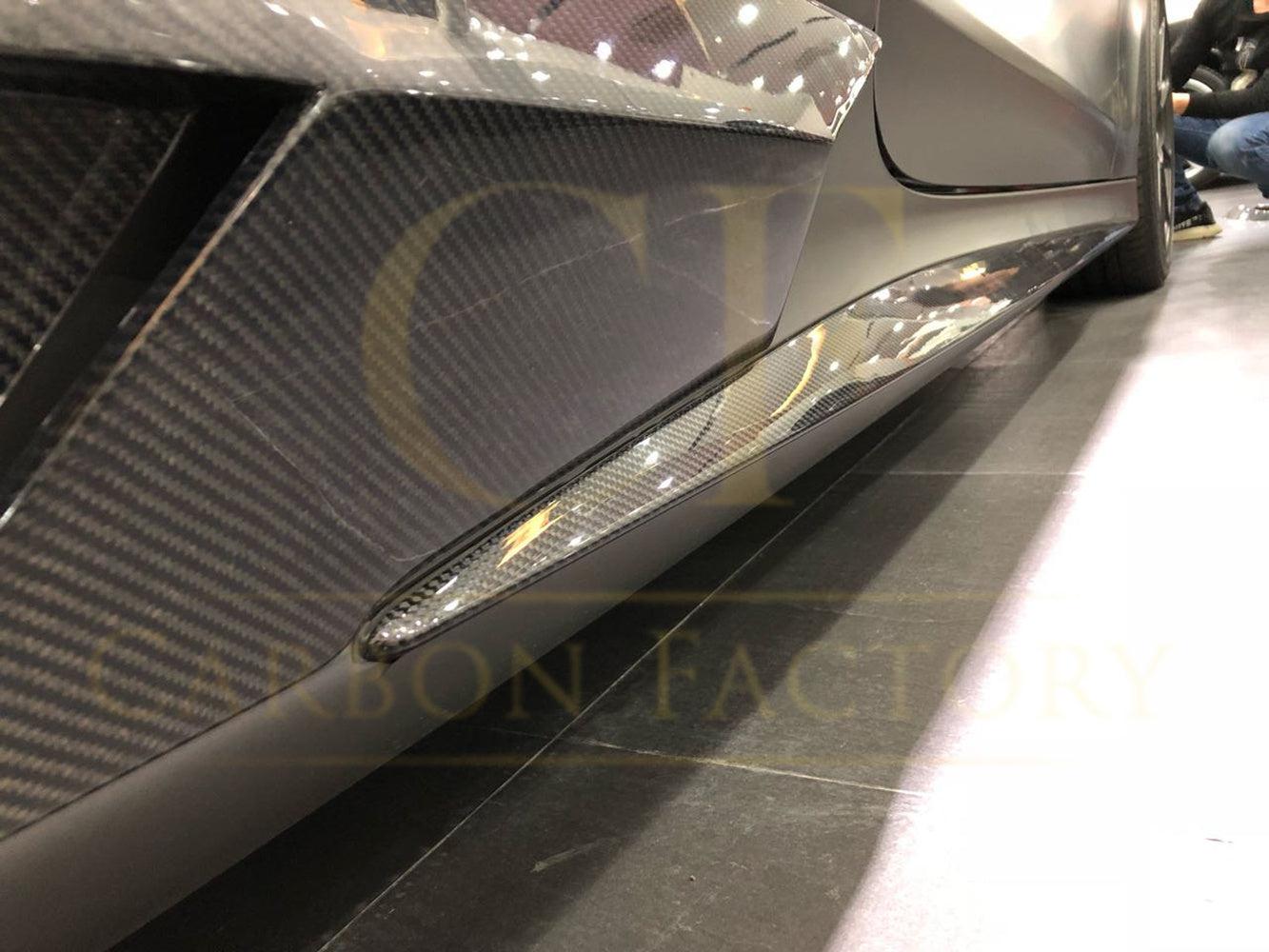 Mercedes Benz W222 S Class Coupe Carbon Fibre Side Skirts 14-17 by Carbon Factory-Carbon Factory