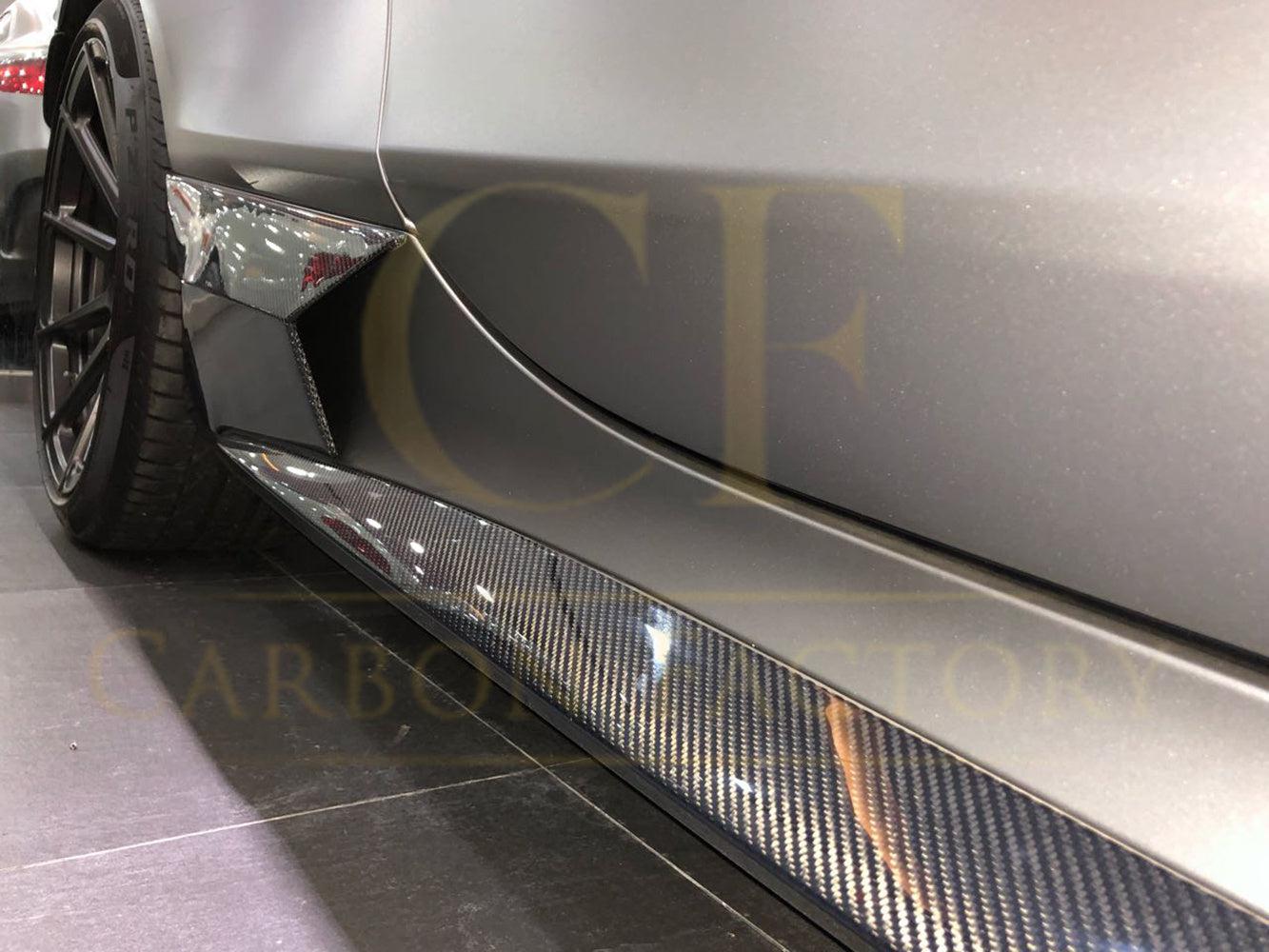 Mercedes Benz W222 S Class Coupe Carbon Fibre Side Skirts 14-17 by Carbon Factory-Carbon Factory