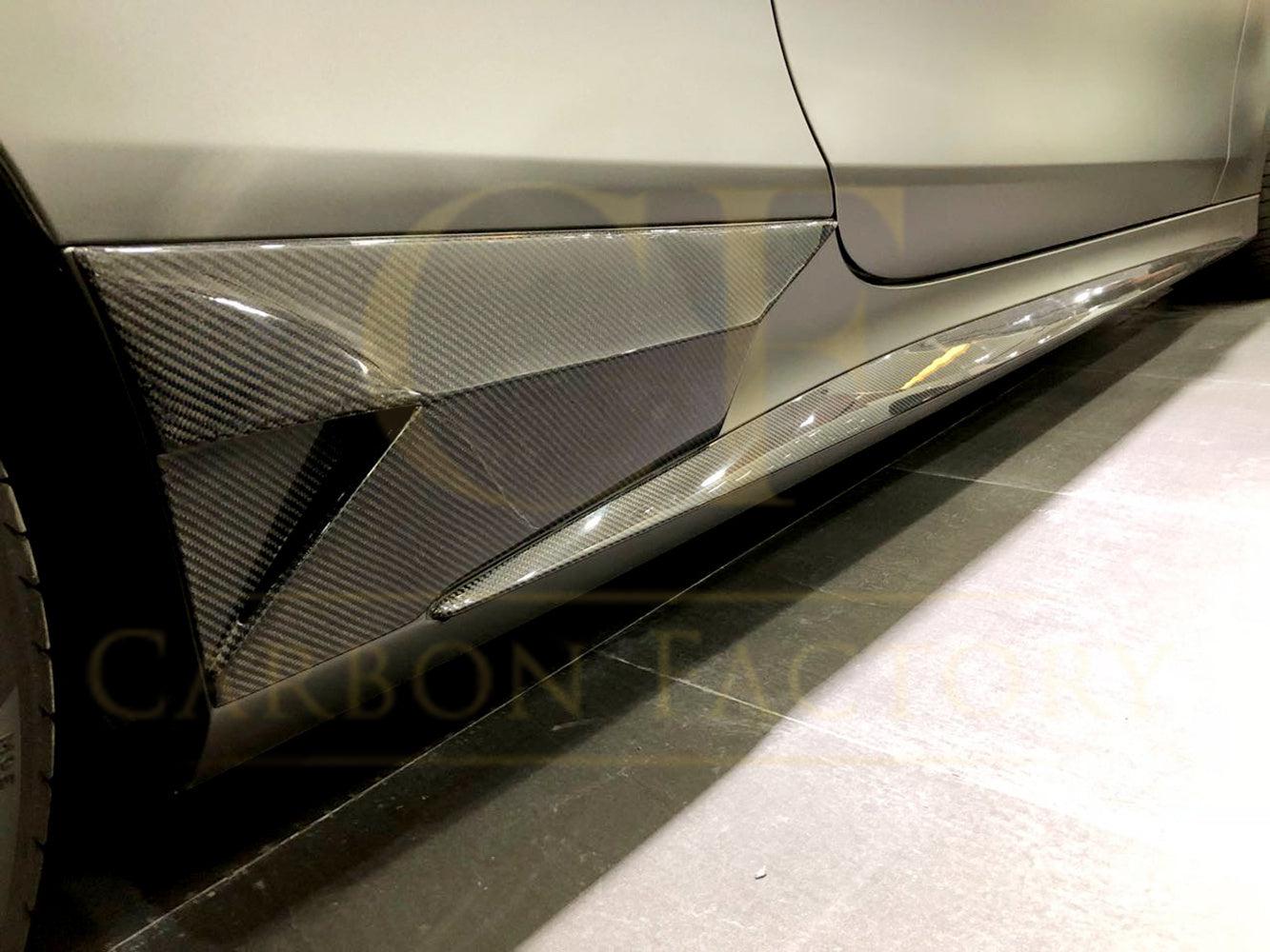 Mercedes Benz W222 S Class Coupe Carbon Fibre Side Skirts 14-17 by Carbon Factory-Carbon Factory