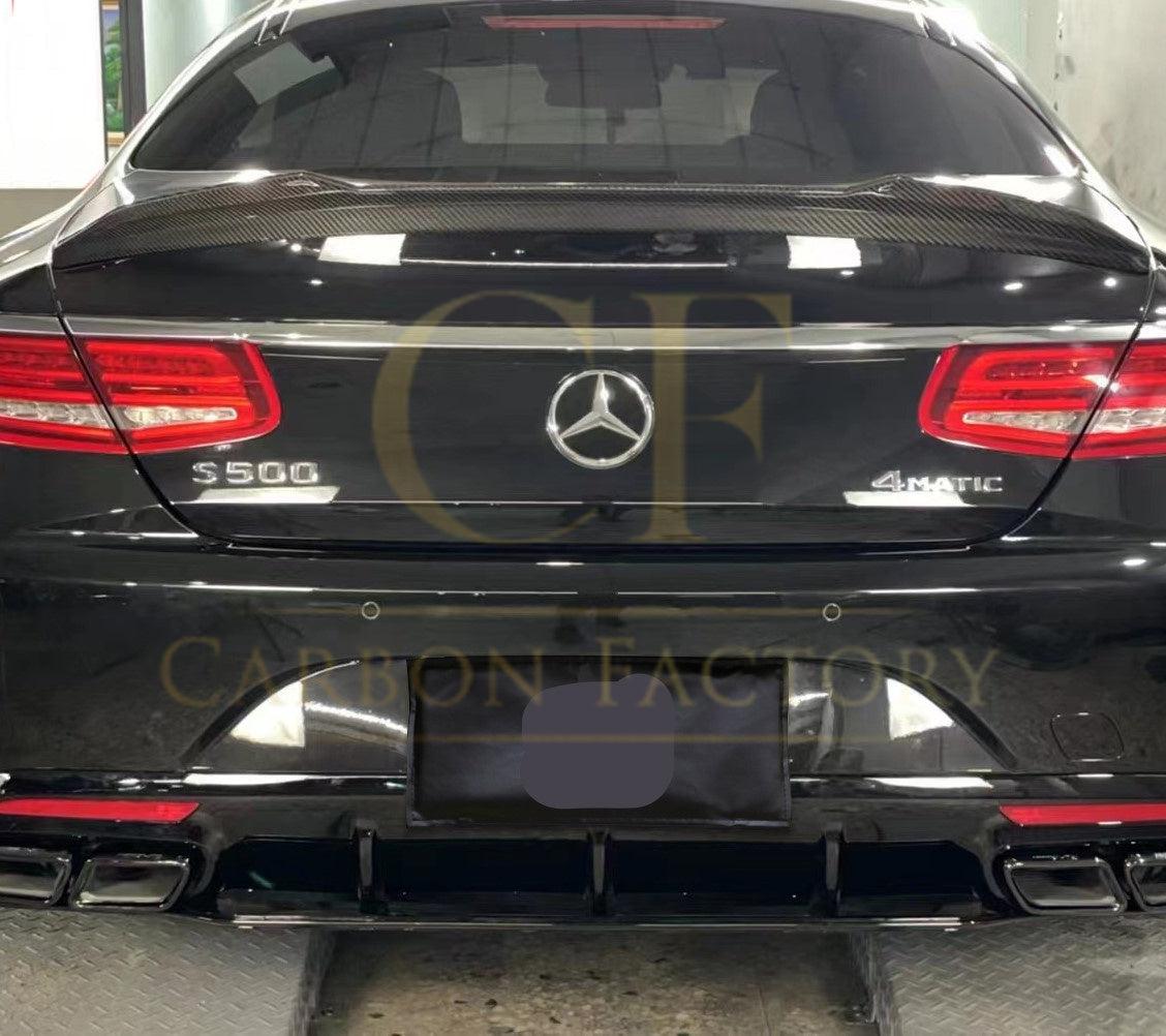 Mercedes Benz W222 S Class Coupe VS Style Pre-preg Carbon Fibre Boot Spoiler 14-20 by Carbon Factory-Carbon Factory