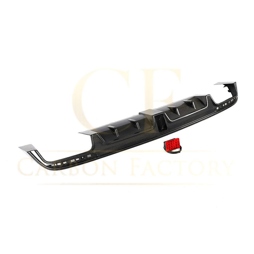 Mercedes Benz W222 S Class Saloon Brabus Style Carbon Fibre Rear Diffuser 14-17 by Carbon Factory-Carbon Factory